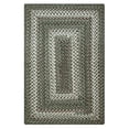 thumbnail image 1 of Homespice Decor 310873 27 x 45 in. Rectangular Cedar Ridge Ultra Durable Braided Rug, Green, 1 of 5