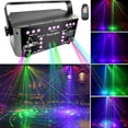 thumbnail image 2 of PANGJIFA 21 Eye RGB DJ Party Strobe Light Voice Activated Remote Control, 2 of 7
