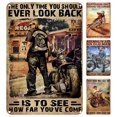 thumbnail image 1 of Placa Metal Vintage para Motocicleta Barra Pintura Hierro Rectangular 20x30cm 4 Uds., 1 of 9