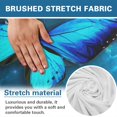 thumbnail image 7 of SCRAWLGOD Butterfly Print Blue Recliner Chair Covers 4 Pieces Reclining Slipcovers with Pocket Non Slip Stretch Recliner Couch Slipcovers for Home 1 Seat Recliner Sofa Cover for Pets, 7 of 7