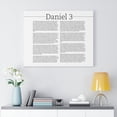 thumbnail image 2 of Scripture Walls Daniel 3 Chapter Bible Canvas Christian Wall Art Ready to Hang Unframed, 2 of 8