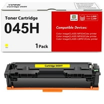 CRG-045H Yellow Compatible for Canon Cartridge 045 CRG 045H Toner Cartridge for Canon 045 045H MF634Cdw Toner for Canon Color ImageCLASS MF634Cdw MF632Cdw LBP612Cdw MF632 LBP612 Ink Printer