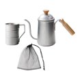 thumbnail image 1 of Tetera para verter sobre café Macarena acero inoxidable Estilo A, 1 of 8