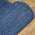 thumbnail image 3 of Rugsotic Carpets Eco-Friendly Woven Hand Woven Kilim Flat Weave Blue Solid Area Rug, 10'x13' Rectangle, Antimicrobial, 3 of 11