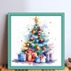 thumbnail image 2 of Kit Punto Cruz Con Navidad Hilo Algodón Ecológico Bordado 11CT 50x50cm, 2 of 9