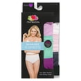 thumbnail image 2 of Fruit of the Loom Women's Seamless Brief, 6 Pack, 2 of 4