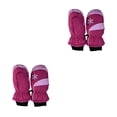 thumbnail image 1 of Yuarrent 3 pares de guantes impermeables para niños, guantes para clima frío, accesorios de esquí de impresión fácil de combinar para Type2 NO2, 1 of 6