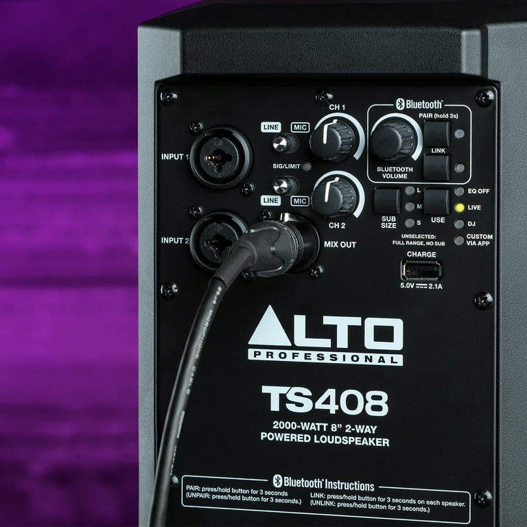 Alto Professional TS408– Enceinte active Bluetooth 8 de 2000W