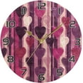 thumbnail image 5 of GZHJMY Valentine's Day Heart Wall Clock, Silent Non Ticking Battery Operated Round Clock for Kitchen Office School Home Decorative, 5 of 7
