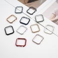 thumbnail image 2 of Allytechgroup Compatible with Apple Watch Series 9/8/7 41mm Case,[No Screen Protector] Shockproof Protective Bumper for iWatch Series 9/8/7 41mm, Silver, 2 of 5