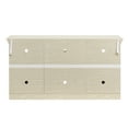 thumbnail image 5 of 2 Doors Farmhouse TV Media Stand for living room, White, 5 of 15