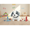 thumbnail image 3 of Interactive Doctor Puppy Toy with Medical Instruments – Battery Operated Plush Dog with Sounds – Pretend Play Vet Set for Kids, 3 of 4
