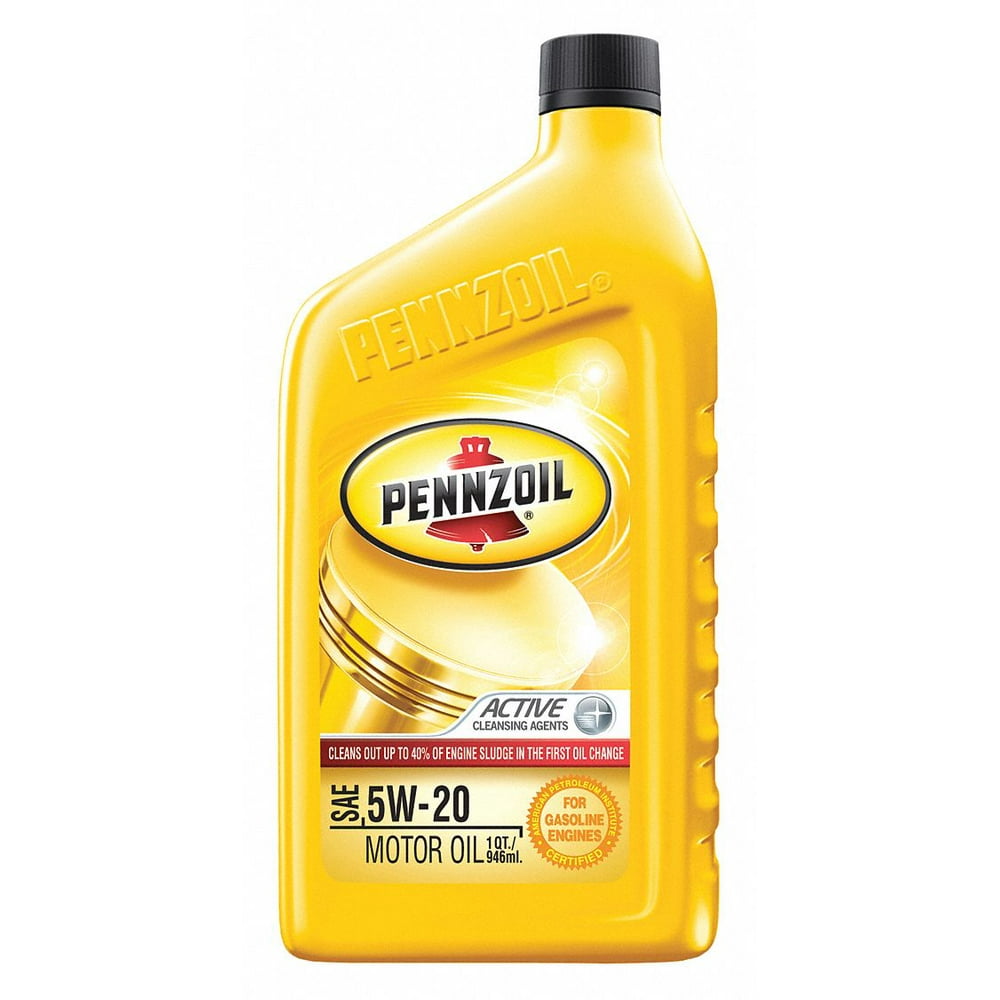 Pennzoil Engine Oil,5W20,Conventional,1qt PENZ520