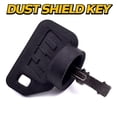 thumbnail image 5 of HD Switch Starter Ignition Key Switch Replaces AYP, Husqvarna, Craftsman, Sears, Poulan Lawn Mower Rider 193350, 532193350 (2 Keys & Carabiner Included), 5 of 6
