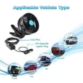 thumbnail image 2 of Yerloa 6‘’ 12V Car Fan Auto Cooling Fan Vehicle Clip Fans, Low Noise 360 Degree Rotating Step-less Speed Car Fans with Adjustable Clip & Cigarette Lighter Plug for Vehicle Truck RV SUV Boat-2026 NEW, 2 of 8