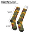 thumbnail image 4 of Fotbe Humming Bird print Women's Men's Novelty Crew Socks Cotton Socks Knee High Socks for Walking,Running,Nurses,Pregnancy, 4 of 8