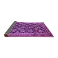 thumbnail image 2 of Ahgly Company Indoor Square Persian Purple Traditional Area Rugs, 3' Square, 2 of 4