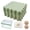 Green, variant on 9Pcs Knit Blocking Board 32x32cm Knitting Blocking Foam Pad with 100Pcs 38mm T Pin ffor Granny Squares Making