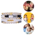 thumbnail image 4 of Likrtyny 5 Pulseras Amistad Con Cuentas Letras para Niñas Y Mujeres Fans Taylor (estilo F), 4 of 9
