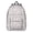 Baseballs Only White, variant on Baseballs and Stripes Red White Backpack for School, Cute School Bag with Adjustable Shoulder Straps and Padded Back, 15.7"x11.8"x5.5"