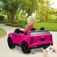 thumbnail image 6 of EastVita 2 Seater Ride on Car for Kids 24V Electric Car Toy Toddlers Battery Powered Ride on Truck with 2.4G Remote Control, Full-Wheel Suspension, Music, LED Lights, 6 of 7