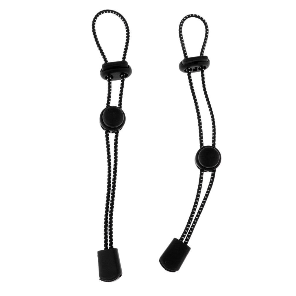 4Pcs Backpack Securing Hiking Walking Stick Elastic Rope  Holder Fixing Tie Cord 