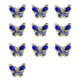 thumbnail image 1 of Nail Ornament 10Pcs DIY Creative Shape Exquisite Butterfly Nail Charm Manicure Designs, 1 of 5