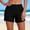 A870 Black, variant on Swim Shorts for Women High Waisted Tummy Control Board Shorts Quick Dry Bottoms for Tankini Bikini Mix and Match Beachwear