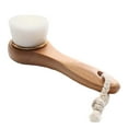 thumbnail image 4 of Handheld Cleansing Brush Skin Cleansing Brush for Facial Care Makeup Skincare Removal, Pore Cleaning Brush Face Scrubber White B, 4 of 8