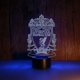 thumbnail image 1 of Luz nocturna LED 3D del Liverpool FC para dormitorio infantil, 1 of 4