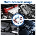 thumbnail image 3 of 1 Set Cylinder Brake Bleeder Kit Replacement For Hose Clip Metric Fittings Includes Hose Clip Threaded Fittings Universal Brake Bleeder Kit, 3 of 8