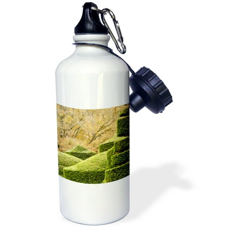 3dRose Topiary garden, Longwood Gardens, Pennsylvania - US39 AJE0013 - Adam Jones, Sports Water Bottle, 21oz