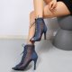 thumbnail image 3 of Guardurnaity Sandalias de lona de tacón alto para mujer, elegantes zapatos de baile con cordones de malla, zapatos de baile latino, zapatos de Calzado albaricoque cuarenta y tres, 3 of 6