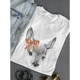 thumbnail image 3 of Cute Deer Pencil Sketch T-Shirt Women -Image by Shutterstock, Female XX-Large, 3 of 4