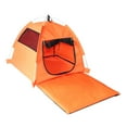 thumbnail image 3 of Milaget Chat Tente Chien Parc Chiot Huche Clôture Pliable Exercice Léger Animal de Compagnie orange, 3 of 9