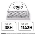 thumbnail image 3 of Teclado MONSGEEK M1 V5 mecánico de aluminio 75% con perilla RGB, 3 of 7