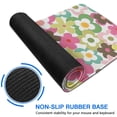 thumbnail image 6 of Long Mouse Pads for Desk,Pioneer Flower Floral Print Pattern Desk Mats on Top Of Desks, Desk Mouse Pad Extra Large with 3mm Non-Slip Base and Stitched Edge for Gaming,Office,Work,Home 31.5"x11.8", 6 of 6
