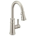 thumbnail image 3 of Moen 7260SRS Belfield Single Handle Pull Down Kitchen Faucet Featuring Power Boost and Reflex, Spot Resist Stainless, 3 of 10