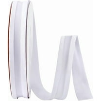 27 Yards Double Fold Bias Tape for Sewing 3/4 inch Bias Binding White Polycotton Bias Binding Tape Continuous Bias Tape DIY Garment for Craft Sewing Seaming Hemming Piping Quilting