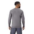 thumbnail image 4 of Hanes Sport Cool DRI Men's Performance Long Sleeve T-Shirt Graphite 2XL, 4 of 5