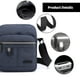 thumbnail image 5 of Bolso bandolera pequeño para hombre y mujer, resistente, ajustable, tipo bandolera, para viajes y deportes, 5 of 6