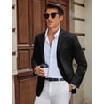 thumbnail image 2 of COOFANDY Mens Casual Blazer Slim Fit Formal Business Suit Jacket Two Button Lightweight, 2 of 5