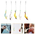 thumbnail image 3 of EeaseMX señuelos biónicos para pesca de camarones, cebos artificiales con anzuelo (color de simulación + rojo camarón + transparente + blanco luminoso + amarillo), 3 of 7