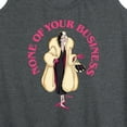 thumbnail image 3 of Disney Villains - None Of Ur Business - Women's Racerback Tank Top, 3 of 5
