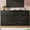 Embossed black, variant on TEQIN 7 Drawer Dresser, 53.1" Wide Dresser For Bedroom,Chest Of Drawers With Handle Free Design,Modern Bedroom Dresser For Living Room, Entryway, Hallway