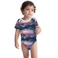 thumbnail image 2 of Gaeub lighthouse Waves Torrential Rain Print Infant Climbing Onesie,Toddler Outfit,Newborn Baby Bodysuit,Baby Boy Girl Clothes -9M, 2 of 6
