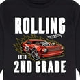 thumbnail image 3 of Hot Wheels - Rolling Into 2nd Grade - Youth Long Sleeve Graphic T-Shirt, 3 of 5