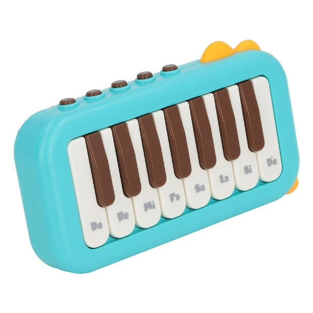 Teclado de Piano de Bolsillo para Niños, Miniatura de 15 Teclas, Juguetes de Piano para Niños, Música Multifunción, Instrumento Educativo, Teclado de Juguete, Piano, Juguetes