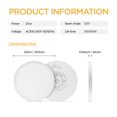 thumbnail image 3 of Taloya 2 Pack 12 Inch LED Flush Mount Ceiling Light Fixture for Living Room Basement Closet Hallway Laundry Room Porch,2, 3 of 7
