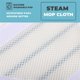 thumbnail image 4 of 3Pcs Steam Mop Replacement Pads Triangle Washable Cloth Cleaning Floor Microfiber Mop Head Pad Steam, 4 of 5